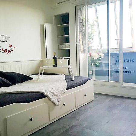 דירות קורסיי-סור-מר Studio Vue Mer 180° A 200 M De La Plage En Normandie +Parking מראה חיצוני תמונה